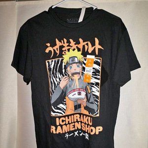 Naruto mens naruto ichiraku ramen shop t shirt size Medium 38/40